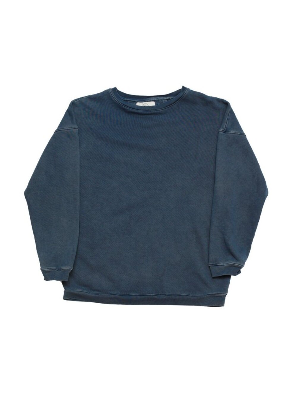 OlderBrother Indigo Dyed "Hand-Me-Down" Anti-Fit Sweatshirt Small